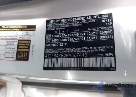 2023 Mercedes-Benz Gle 350 4Matic from USA, damaged, VIN 4JGFB4KB2PA867443